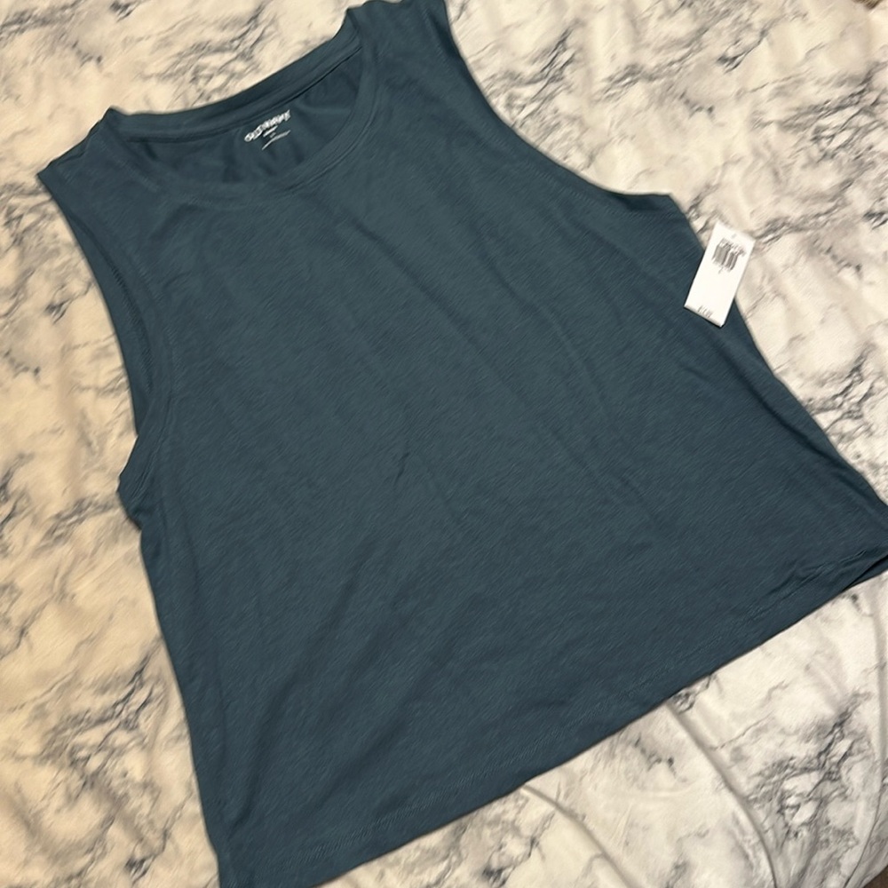 Sleeveless Tank Top (Green)